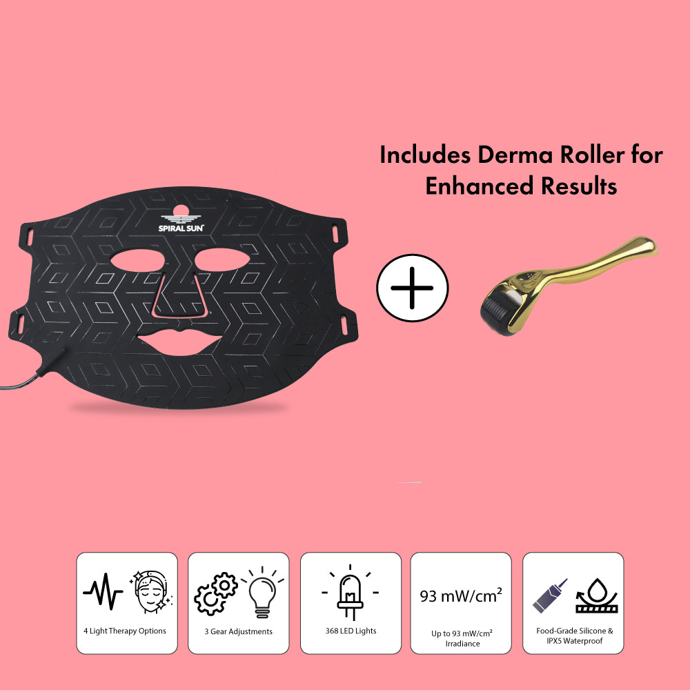 Spiral Sun™ Red Light Therapy Beauty Mask