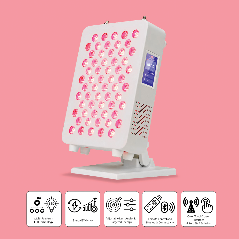 Red Light Therapy Panel | Therapy 300 Panel | Spiral Sun™